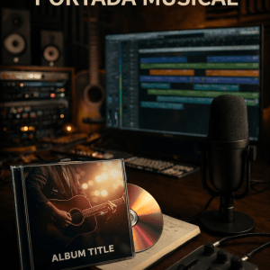 DISSENY DE PORTADA MUSICAL