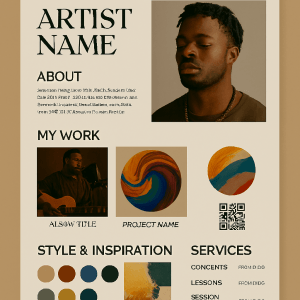 PLANTILLA CANVA PER ARTISTES